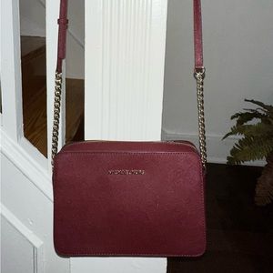 Michael Kors Crossbody purse (burgundy)
